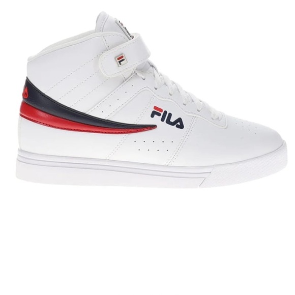 Fila Other - Fila Vulcs White and Red Sneakers Classic Design